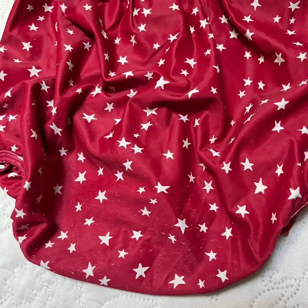 SweetHoney One Piece Red Stars Swimsuit 3T